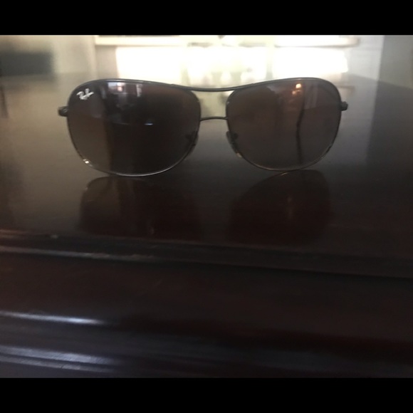 Ray-Ban Accessories - Ray-Ban METAL AVIATOR RB 3267 Black & Silver